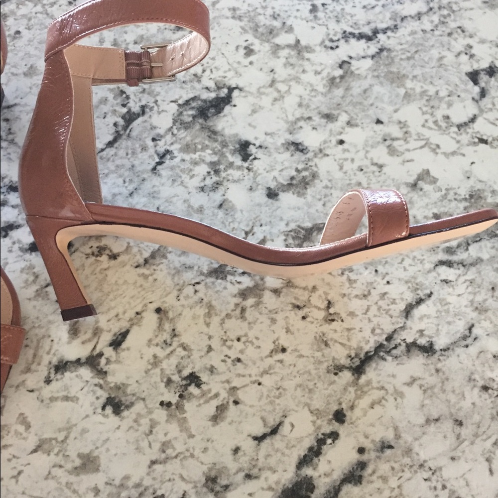 NWOT Stuart Weitzman Sandle Pumps Taupe 6 - Picture 4 of 7